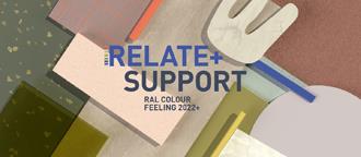 RAL COLOUR FEELING 2022+: Relate + Support