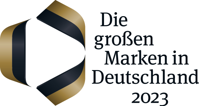 Logo "Die großen Marken in Deutschland 2023" - RAL FARBEN - Auszeichnungen
