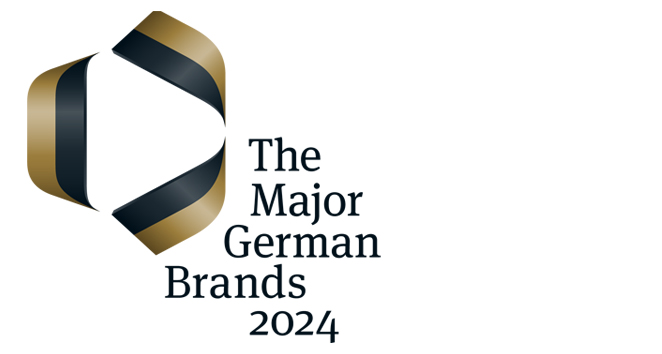 Logo "The Major German Brands 2024" - RAL COLOURS - Awards