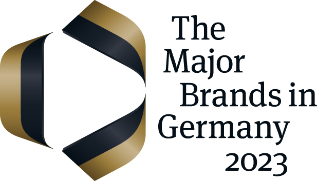 Logo "The Major Brands in Germany 2023" - RAL COLOURS - Awards